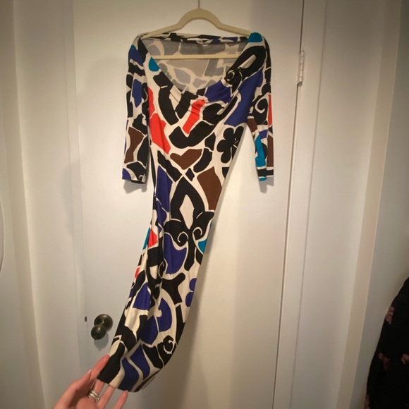 Vintage!!! DVF silk jersey - Picture 1 of 2